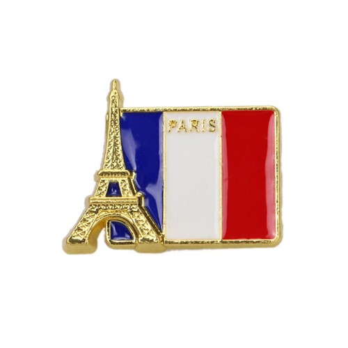 Pin's Drapeau Ville De Paris – Acier – Bleu Blanc Rouge – Cérémonies & Collectors