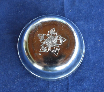 Sonnette De Vélo Vintage Allemande IFA - Fabriquée En RDA, Couleur Argent - Occasion En Bon état