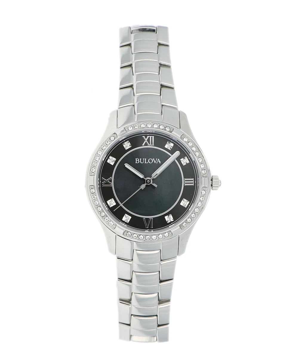 Bulova Women s 96L266 Classic 35mm Quartz Watch eBay