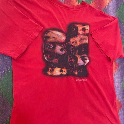 VINTAGE WU TANG CLAN FOREVER RAP T SHIRT SIZE XL SOME FLAWS