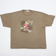 Vintage Walt Disney World Resorts Grumpy The Grump T-Shirt Adult Size 2XL Beige