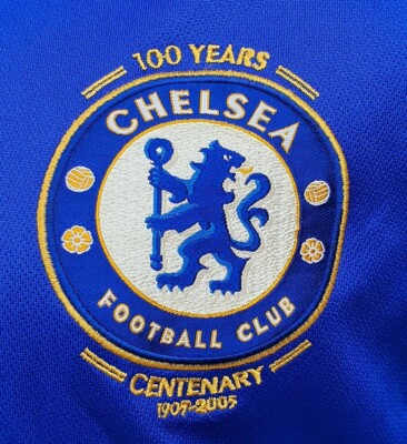 CHELSEA 2005 CENTENARY SHIRT & FA COMMUNITY SHIELD CHAMPION HOME