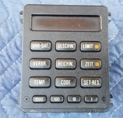 BMW E30 E28 Check Control Panel Unit OBC Computer 1368956 Bosch 