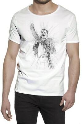 Freddy Mercury 18-58 Urban Slub Men Herren 100% Baumwolle geflammt