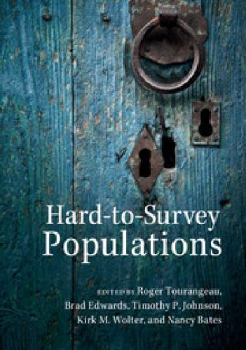 Hard-to-Survey Populations Tourangeau Edwards Johnson Wolter Bates Paperback