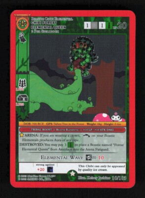 MetaZoo Kuromi's Cryptid Carnival - CHIBI FOREST ELEMENTAL QUEEN