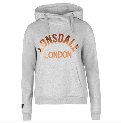 Lonsdale London Donna Felpa Pullover Grigio Oro Tutte le Taglie Nuovo | eBay