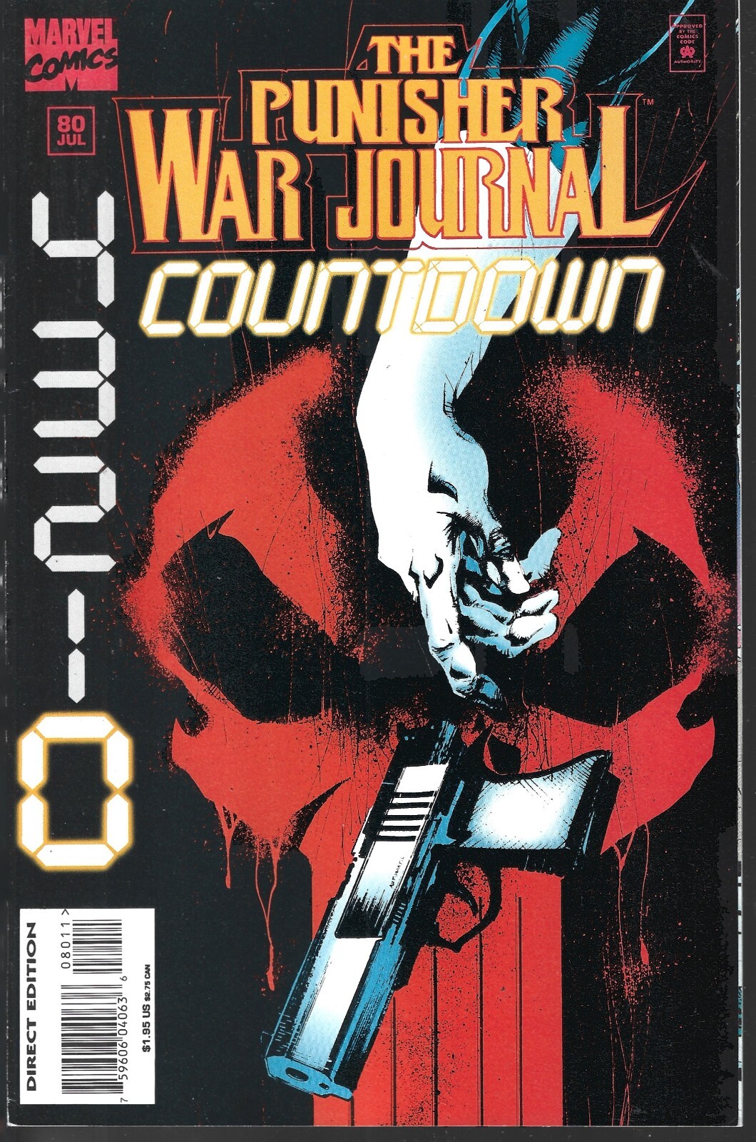 The Punisher War Journal #80 (Vf/Nm) High Grade Marvel Comics, Last Issue