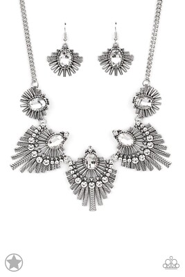 Miss YOU-niverse - Silver Paparazzi Jewelry/Accessories Necklace