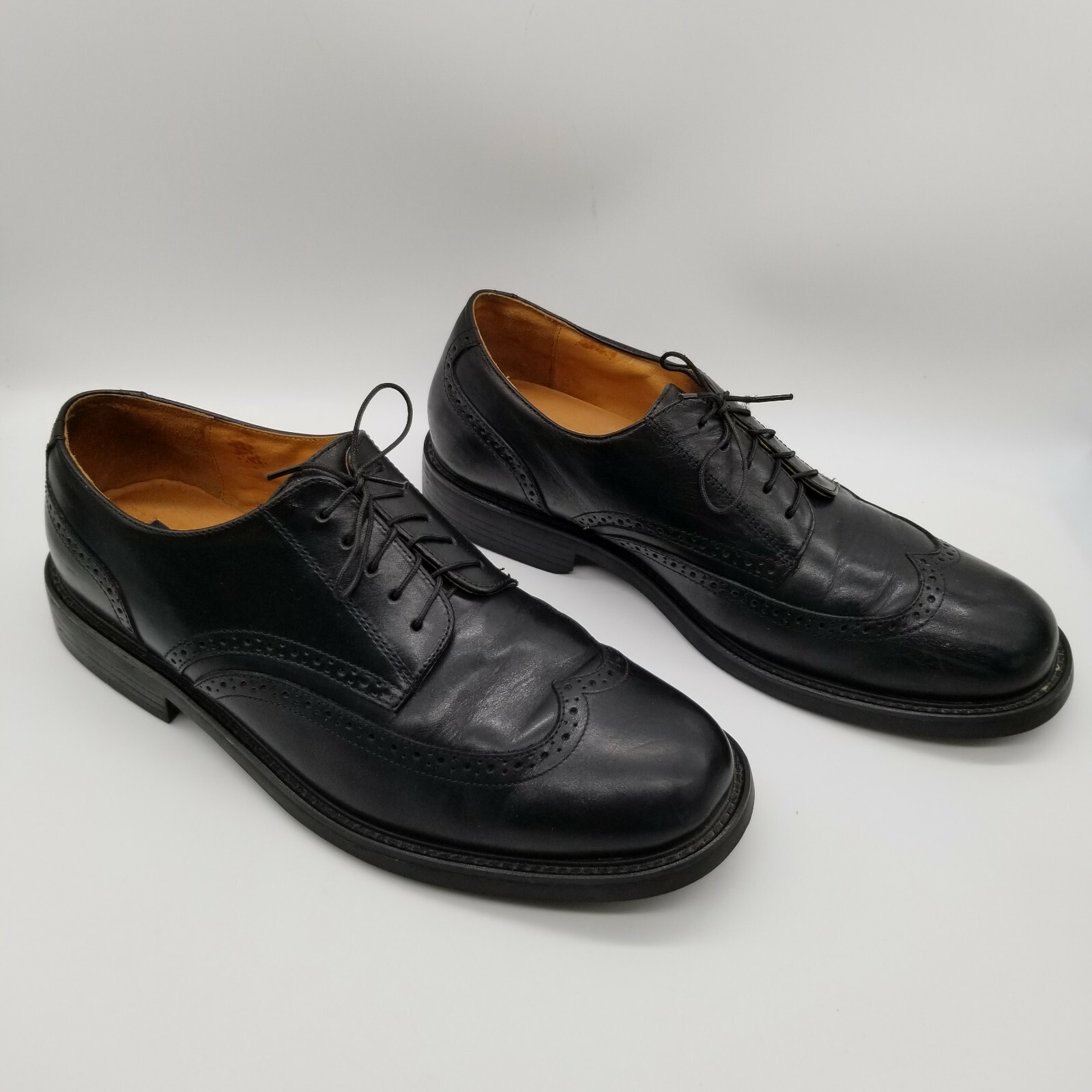 Lace Up Wingtip Oxford Dress Shoes 