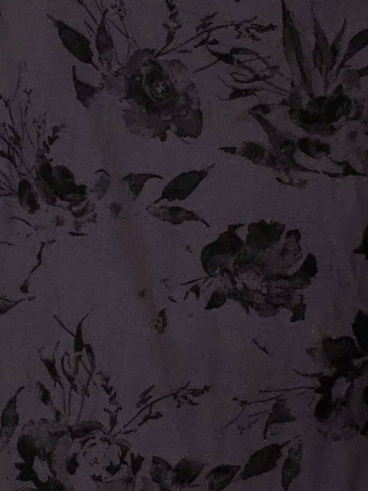 TC2 LuLaRoe Alto y Curvilíneo 2 Leggings Negros Rosas Flores en Gris ¡Raro! NUEVO CON ETIQUETAS L50 Foto 2 de 4