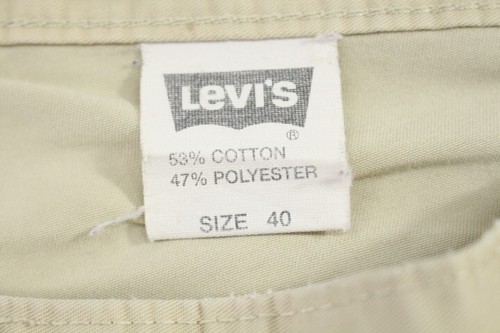 VTG Levis Silvertab Cargo Shorts Mens 40 Baggy Y2K Skater Tech 2000s Wide Pipes - Foto 3 di 7