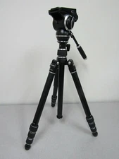 MeVIDEO GTVABLK GlobeTrotter Video Travel Tripod Kit (Black) - Max Ld 8.8 lb (b)