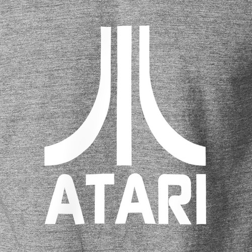 ATARI Logo T-Shirt 80's Classic Retro 