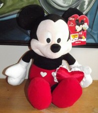 Disney Just Play Mickey Mouse Valentine's Day Be Mine 15" Plush NWT B39