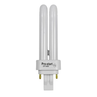 CF13DD/830/ECO 3000K (20705) - Watts: 13W, Type: Double Twin Tube CFL