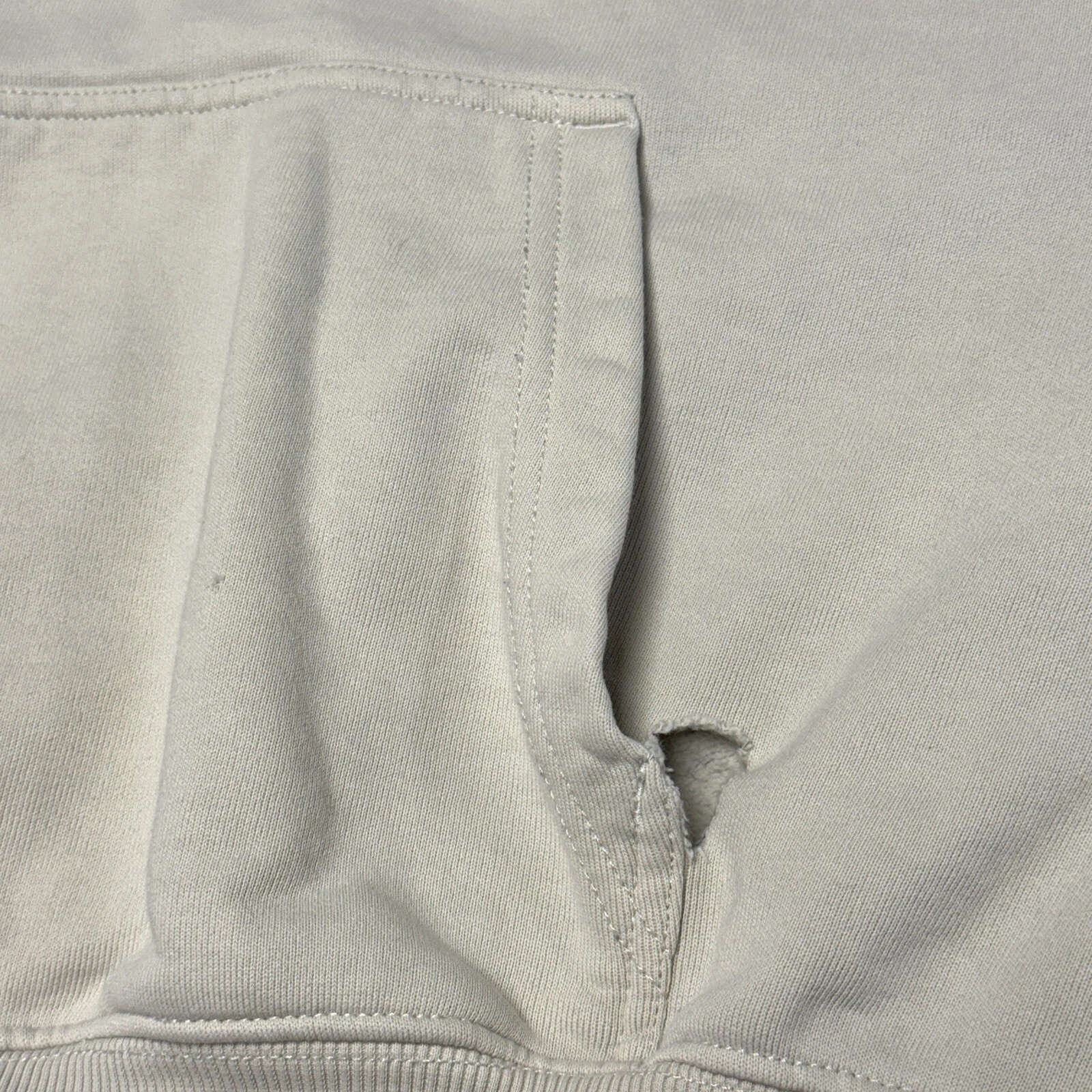 OFF WHITE Dickies Felpa con Cappuccio Donna Piccola Stile Crop Felpa Ricamata