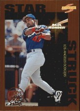 1996 Score Dugout Collection Artist's Proofs Baseball Card #B94 Raul Mondesi