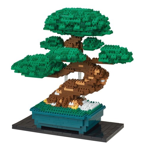 NEW NANOBLOCK BONSAI MATSU DELUXE 1000+ Building Blocks Nanoblocks Nano NB-039 - Picture 4 of 5