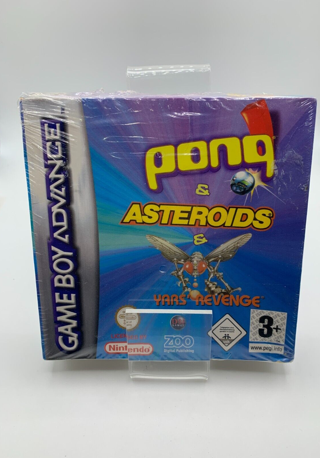Pong & Asteroids & Yar’s Revenge Gameboy Advance Nintendo Game Boy GBA Neuf