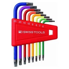 PB Swiss PB 410.H 6-25 RB Rainbow L-Keys, Torx 6-25