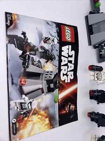 LEGO Star Wars Set # 75132 &ldquo;First Order Battle Pack" Used No Box 98%.