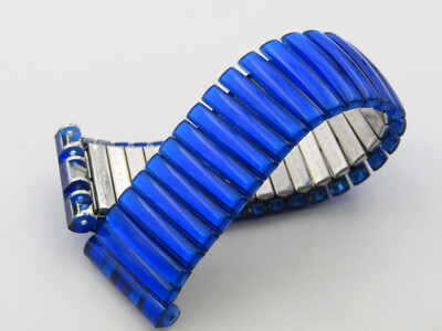SWATCH THE BEEP FLEXARMBAND ''BLUE HELIOGRAPH / BLAU - SMALL'' +NEUWARE+
