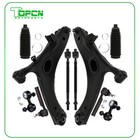 10x Front Lower Control Arm Ball Joint Tie Rod End For 2009-2013 Subaru Forester