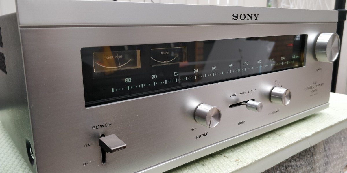 Sony ST-5000 FW AM/FM Stereo Tuner (1969-1976) | eBay