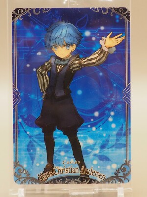 Hans Christian Andersen Caster Fate/Grand Order N 07 Card BANDAI