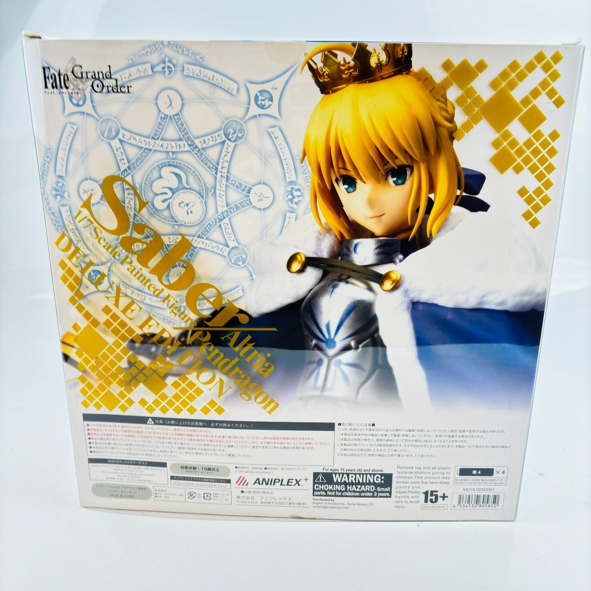 ゲームキャラクター Fate/Grand Order Saber Deluxe Edition Aniplex Fate Grand Order Saber Altria Pendragon Deluxe
