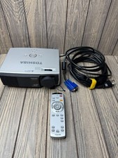 Toshiba TDP-PX10 DLP Projector With Remote VGA Cable