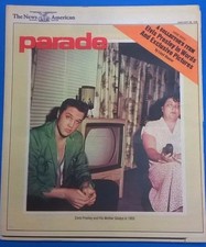 Parade Magazine 28-pg tabloid pull out from Baltimore News-American ELVIS cover