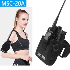 Outdoor Tactical Walkie Talkie Holder Bag Case for BaoFeng UV-5R UV-82 BF-888S