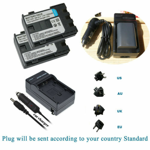 3x Batteria sostituisce Canon NB-8L per fotocamera - 600mAh 3,6V Li-Ion | 800104312