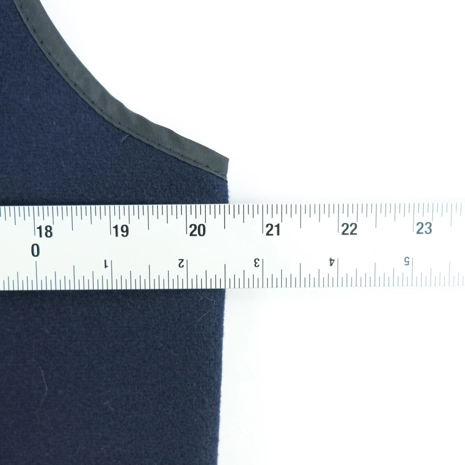 Vintage Caleb V Smith and Son Jackvest Full Zip Vest Size 38 XL Wool New York - Image 4 of 4