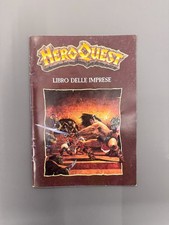 MB HeroQuest Games Workshop - 1x Libro delle Imprese Manuale Ricambi Hero Quest