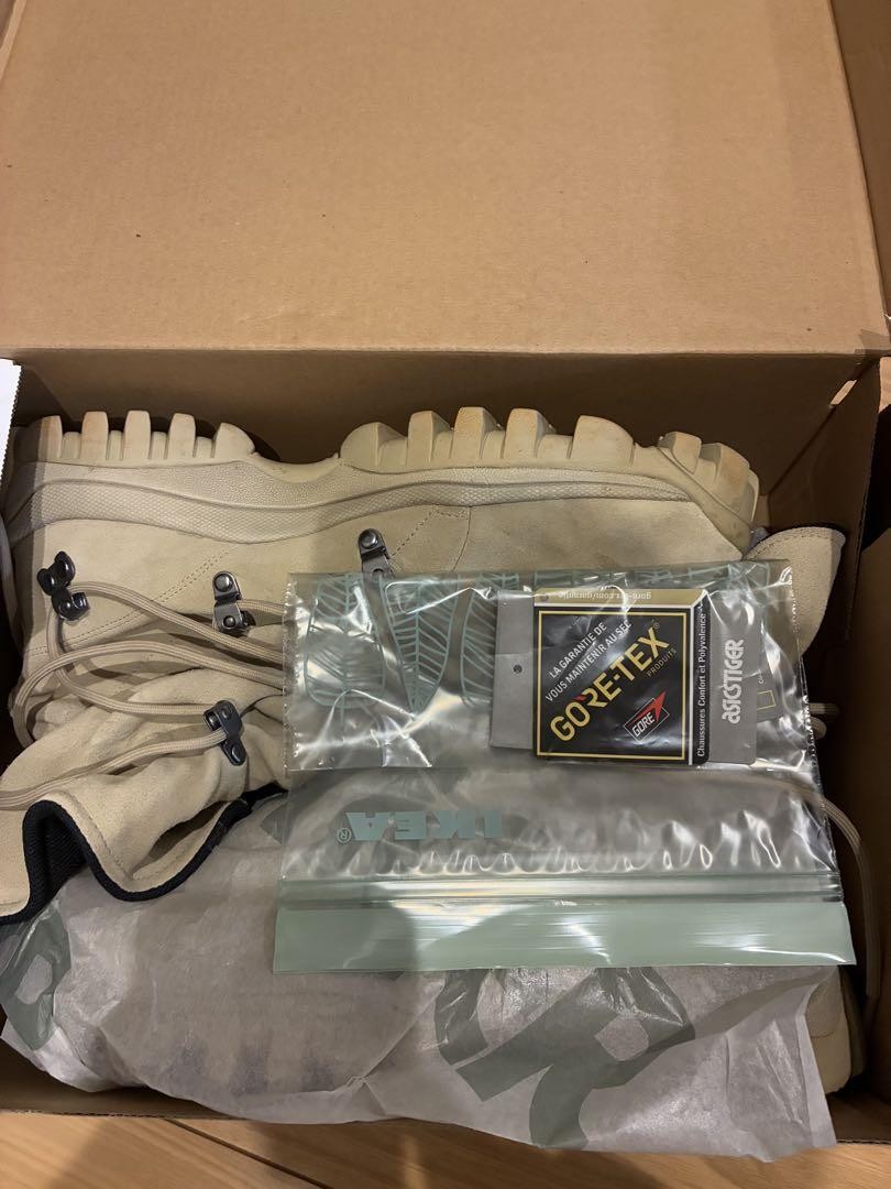 asics TIGER nomative ベージュ ASICS Tiger x nonnative GEL YETI TOKYO GTX Beige Boots 28cm