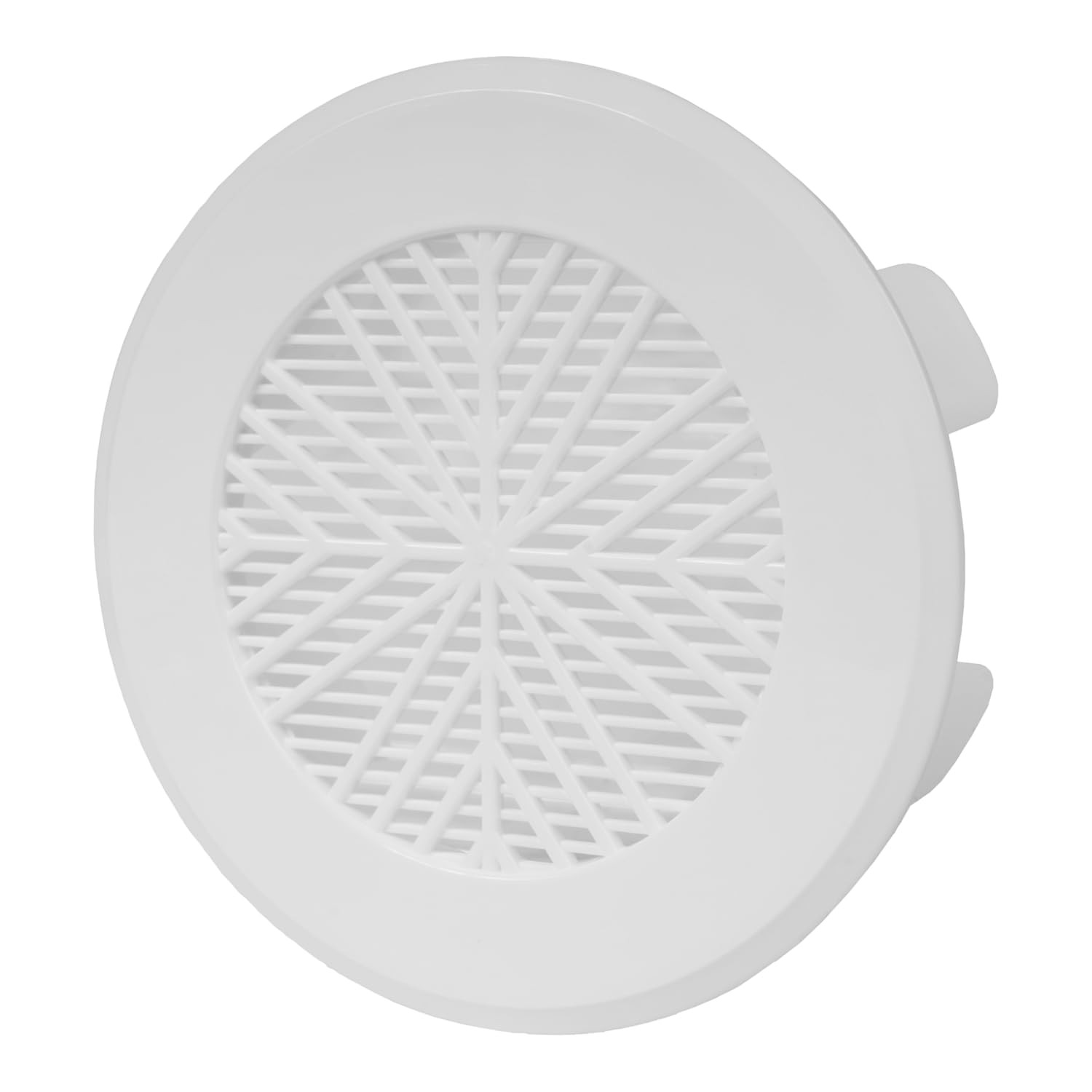 Grille d'aération ronde blanche extracteur air extractible ø 80 mm 90 mm 100 mm