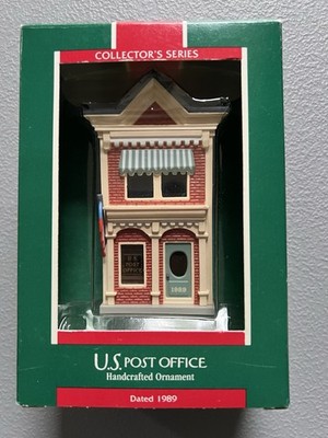 Hallmark 1989 U.S. Post Office Ornament Nostalgic Houses & Shops Series MIB