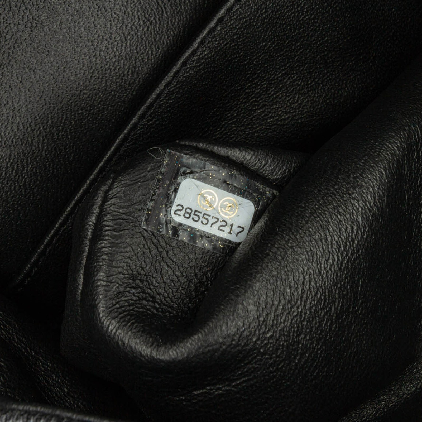 Authenticated Chanel Medium Denim Double Flap Bla… - image 8