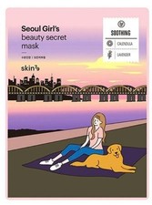 Seoul Girl`s Beauty Secret Mask (Soothing Mask) 20 g sheet mask
