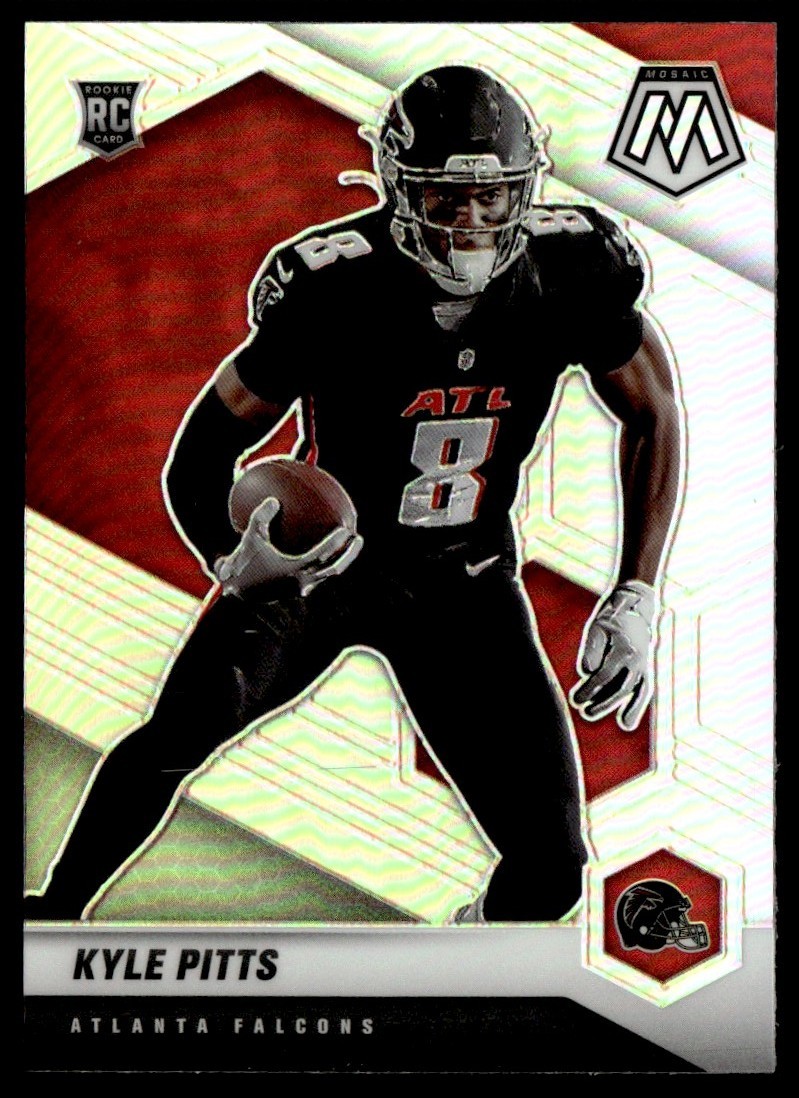 2021 Panini Mosaic Silver Kyle Pitts RC #311-V