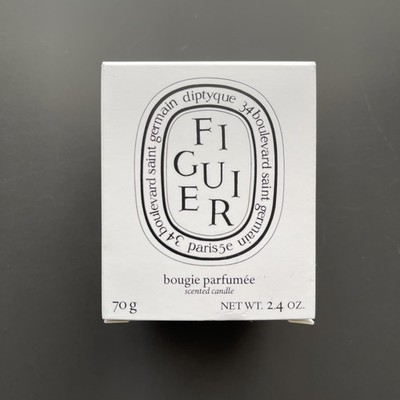 Diptyque Paris Figuier Fig Candle Jar & Box empty excellent condition
