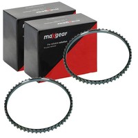 2X Maxgear ABS-SENSORRINGE Vorne Beidseitig Passend FÜR CitroËN Jumper Fiat