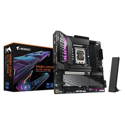 GIGABYTE B860M AORUS Elite WIFI6E DDR5 LGA 1851 Intel Mainboard