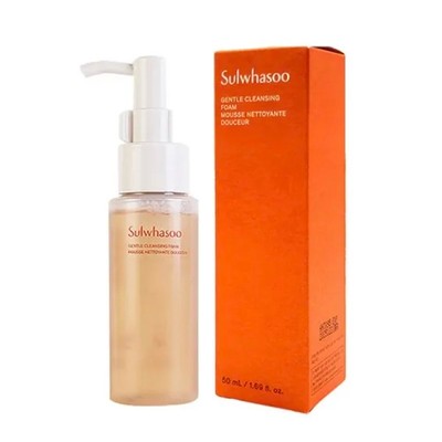 Sulwhasoo Gentle Cleansing Foam 50ml, Koreanische Kosmetik, KBeauty, Probe