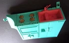 Vintage 1986 BARBIE & THE ROCKERS Tour Bus Van KITCHEN STOVE/SINK