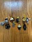 Lego Star Wars Mini Lego Figure Lot Vader Luke Han Palpatine Qui Gon Accessories