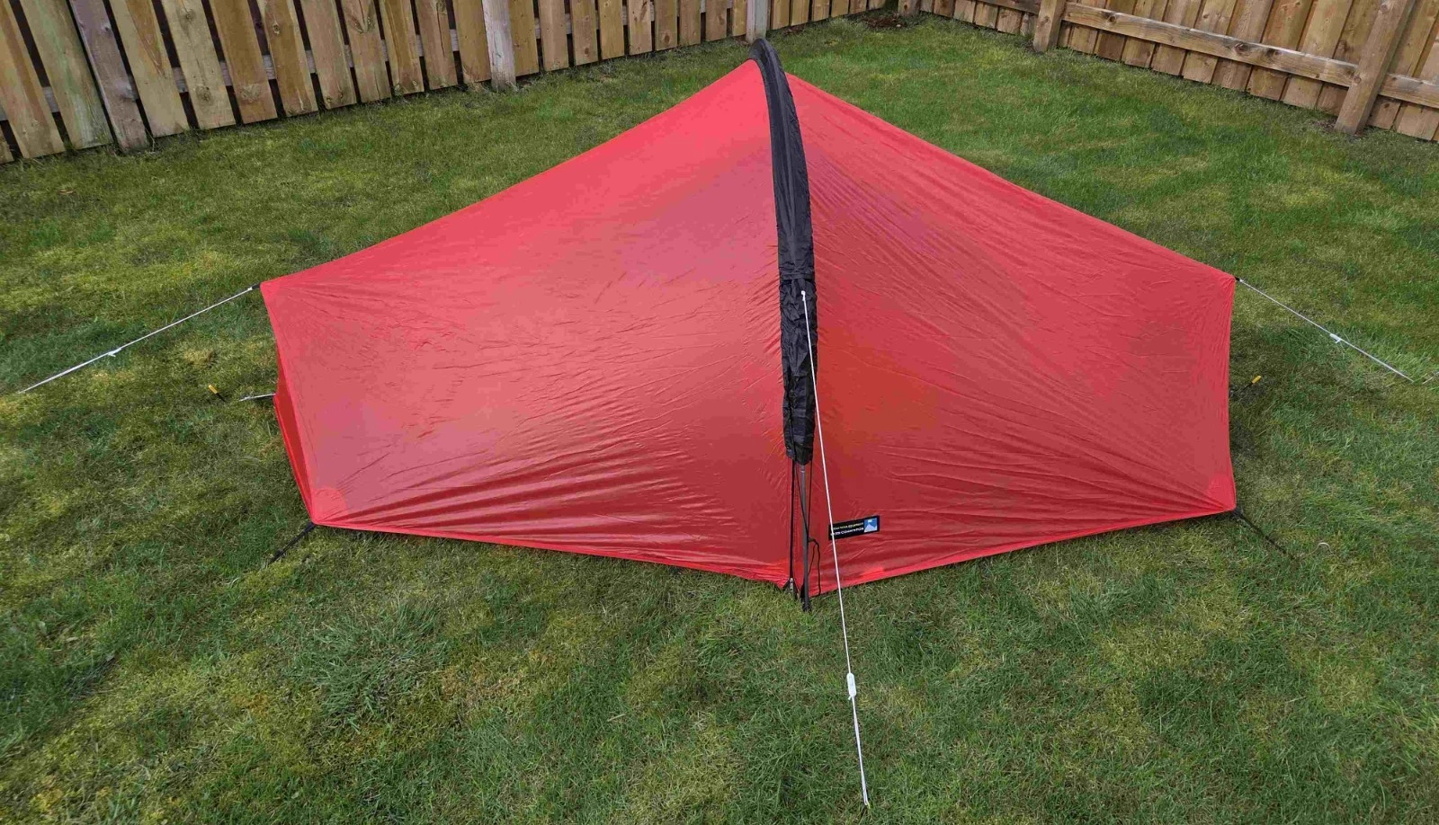 Terra Nova Laser Competition 1 tent, under 1kg, one person ultralightweight, red